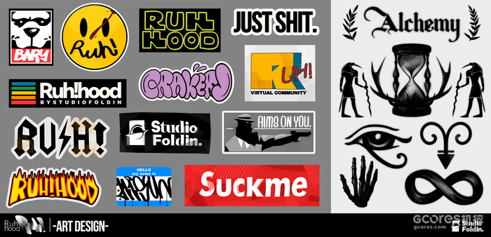 Ruh!Hood VisualCommunity虚拟社群概念设计分享 Ruh!Hood VisualCommunity虚拟社群概念设计分享