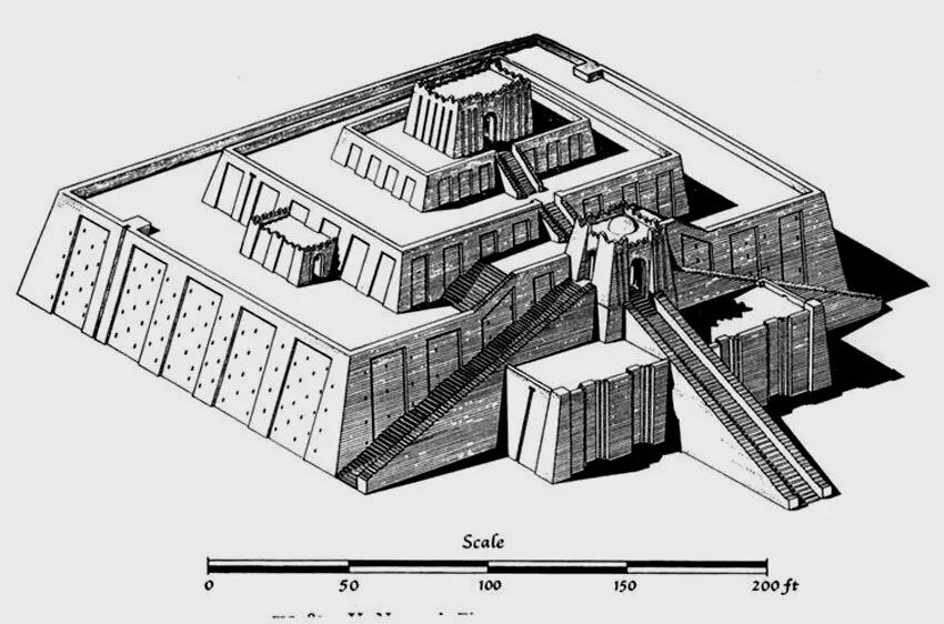 巴比伦神殿结构