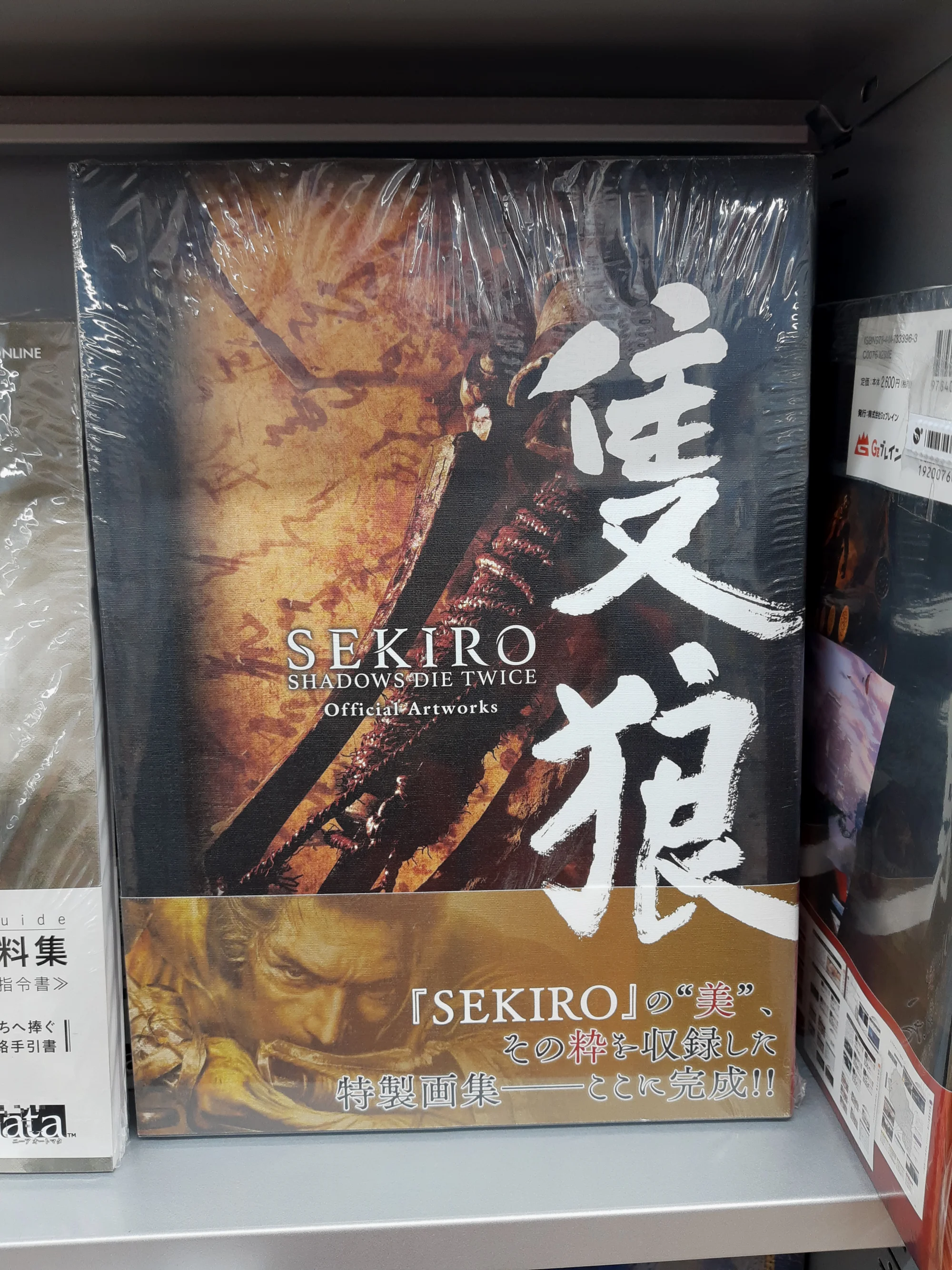 当时还没引进的《只狼》设定集