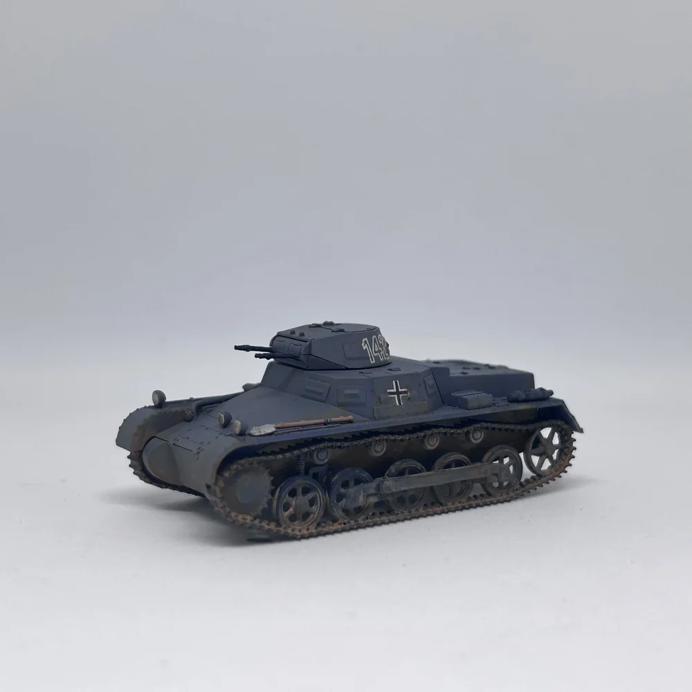 六分仪1/72 二战德国一号坦克B型 & 二战苏联T26B轻型坦克 过年在家就素组好的，那时候手法不... | 机组 | 机核 GCORES