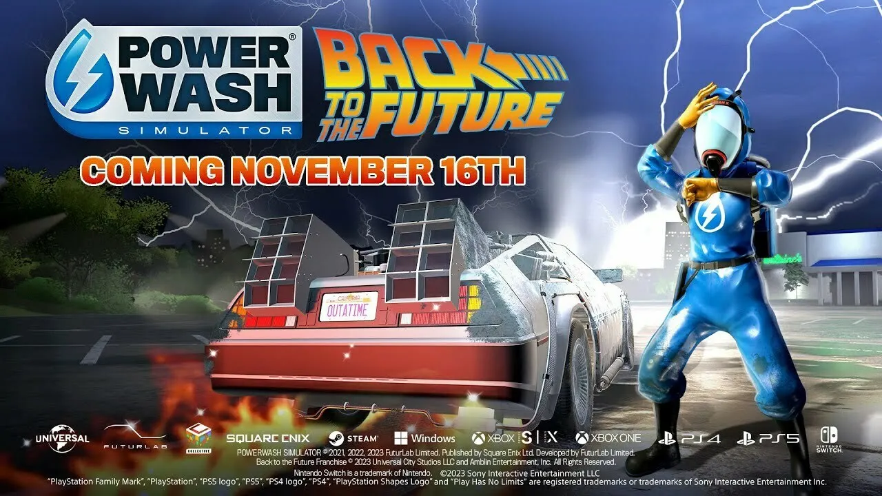 《冲就完事模拟器》将于11月16日迎来《回到未来》联动