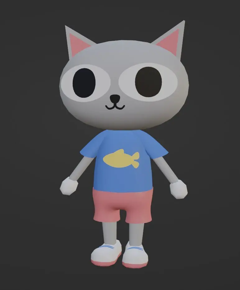 第一个建模作品，差点因 Blender 崩溃而永远丢失（2023 年）