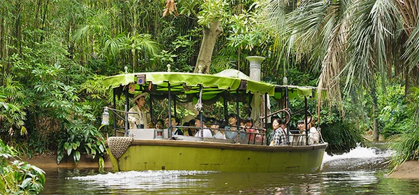 迪斯尼乐园 Jungle Cruise项目