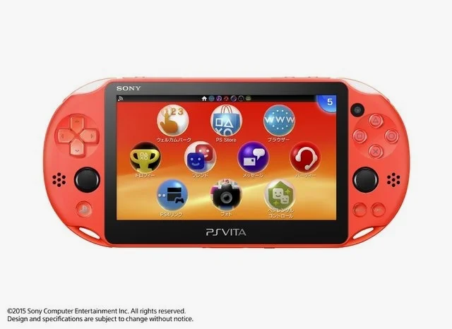 霓虹橙 PSVita 2000掌机