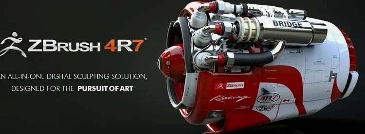 Zbrush 4r7 一站式数字雕刻解决方案，为艺术追求而设计。