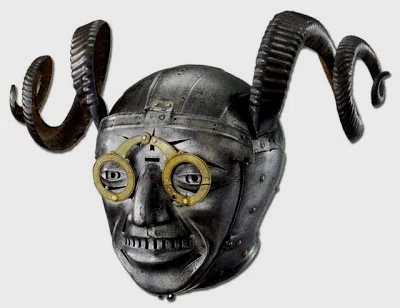 其原型是马克思米兰1世送给亨利8世的礼仪性头盔