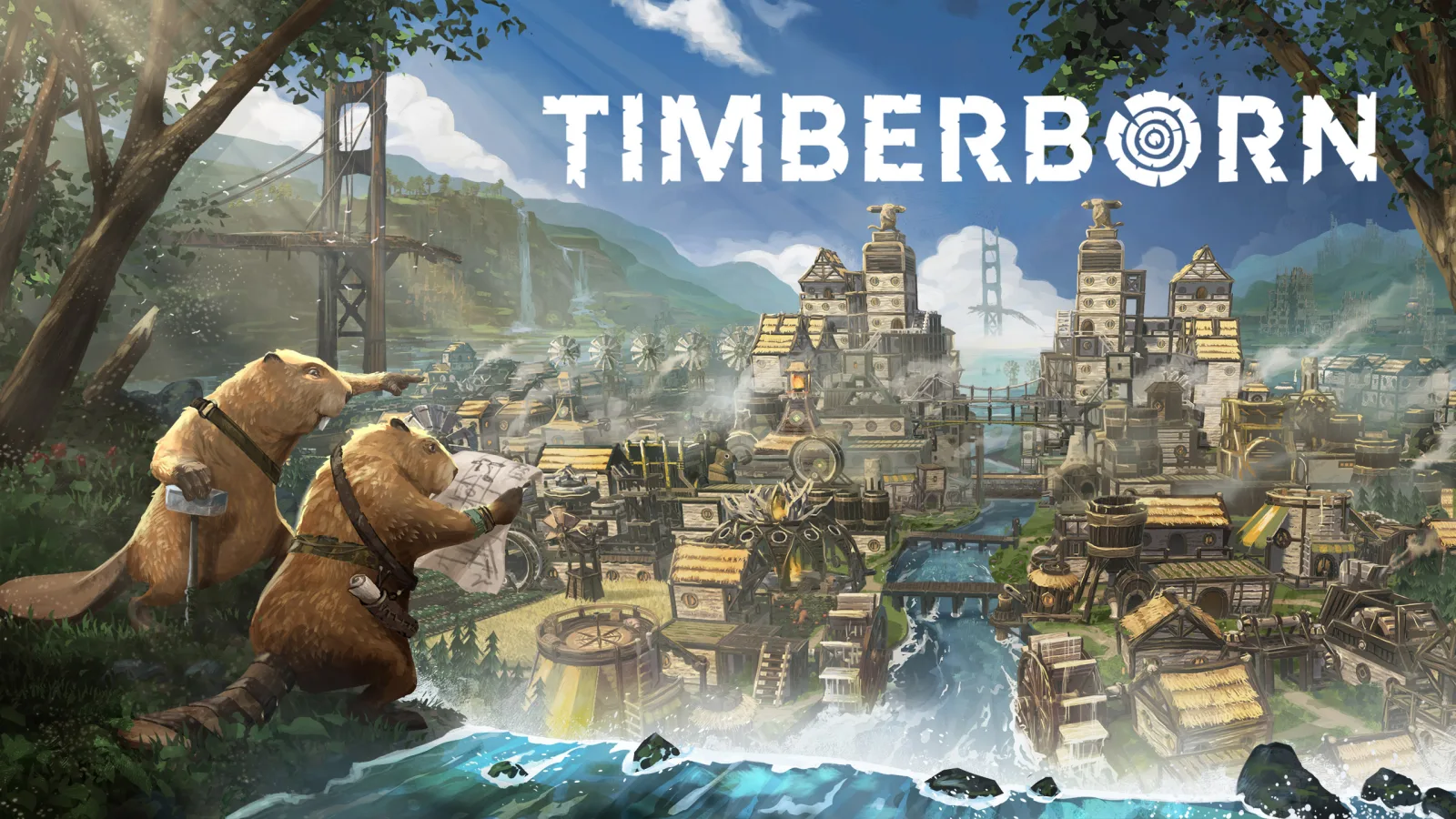 【福利】小小海狸，大兴水利，建造经营游戏《Timberborn》中文名定为《海狸浮生记》