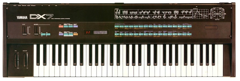 雅馬哈的FM合成器鍵盤