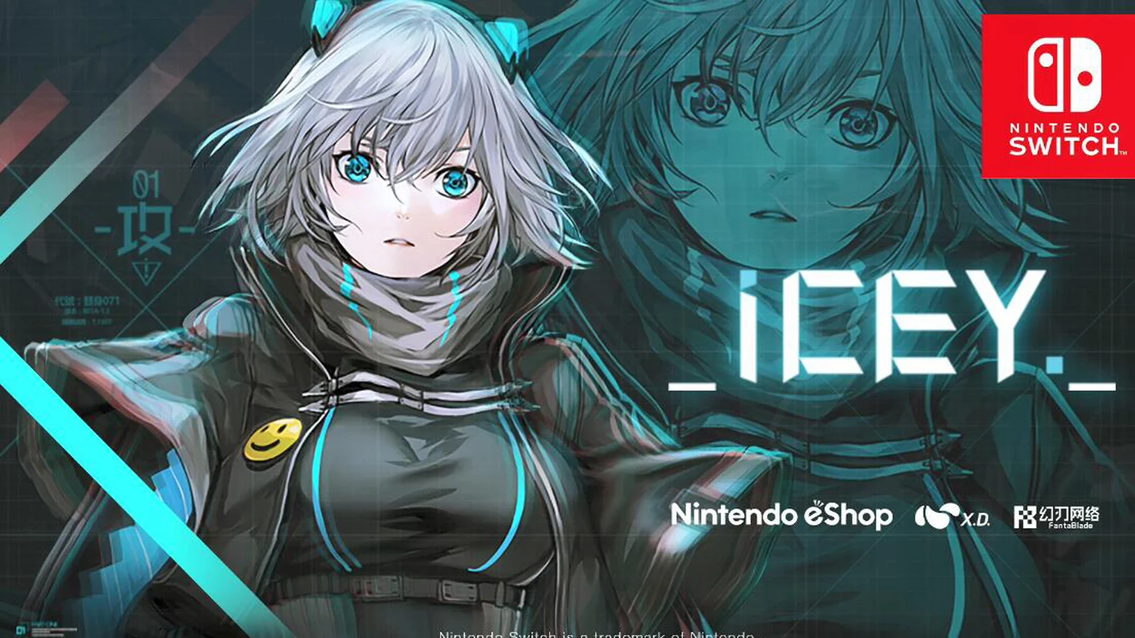 《ICEY》登陆NS平台，5月31日开卖！