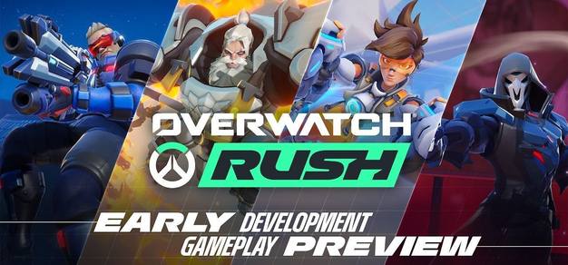 《守望先锋》移动版《守望先锋：RUSH》正式公布！