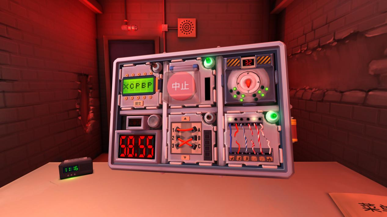 《Keep Talking and Nobody Explodes》的游戏画面