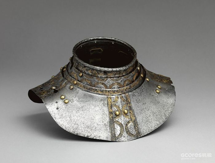 护喉甲,约1550年