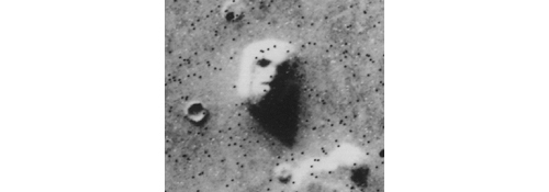 Pareidolia的一種體現：火星上的“人臉”衛星照片