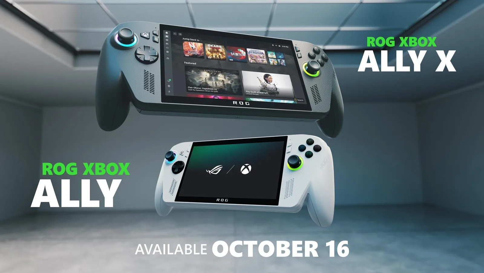 Xbox ROG Ally掌机定于10月16日发售