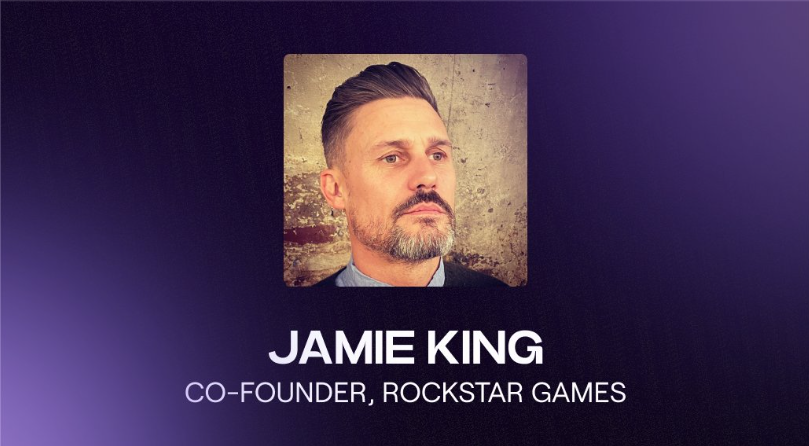 R星聯合創始人傑米·金（Jamie King），絕對當得起原文中“handsome”這個詞