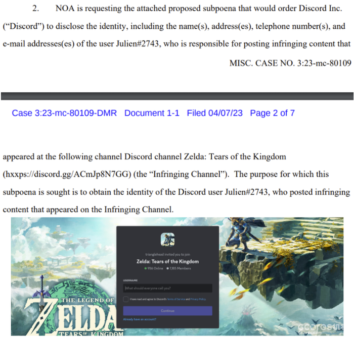 法务部出击!任天堂正在追查《塞尔达传说:王国之泪》泄密者 法务部出击!任天堂正在追查《塞尔达传说:王国之泪》泄密者