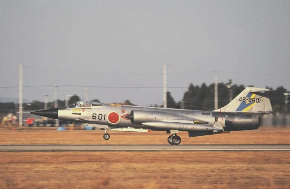 1984年在新田原基地拍摄到的F-104J