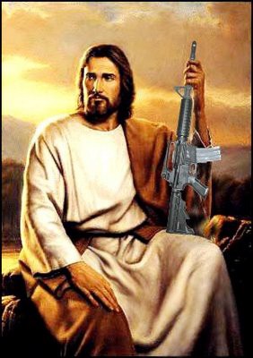 我在想东正教耶稣拿的是不是AK47呢……