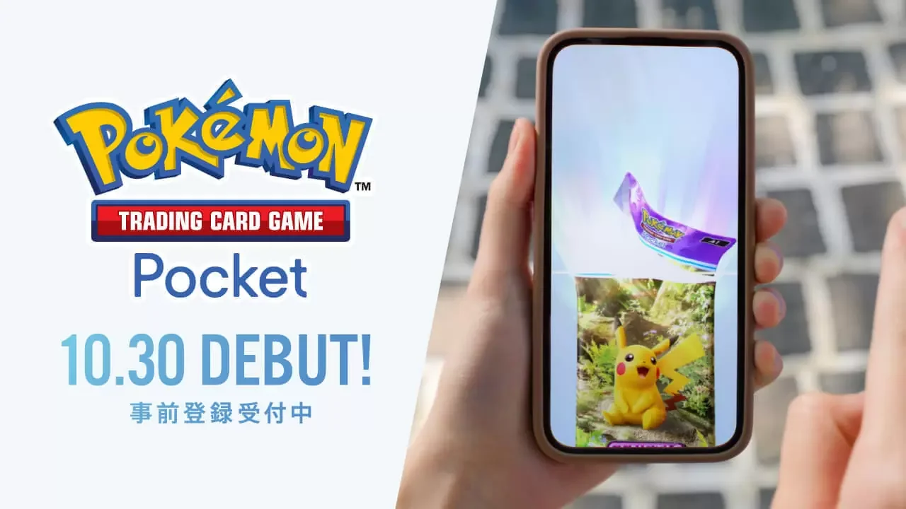 宝可梦卡牌手游《Pokémon TCG Pocket》宣布10月30日上线