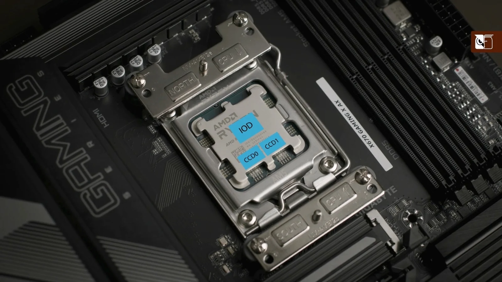 猫头鹰发布用于AMD AM5处理器接口的偏移安装条