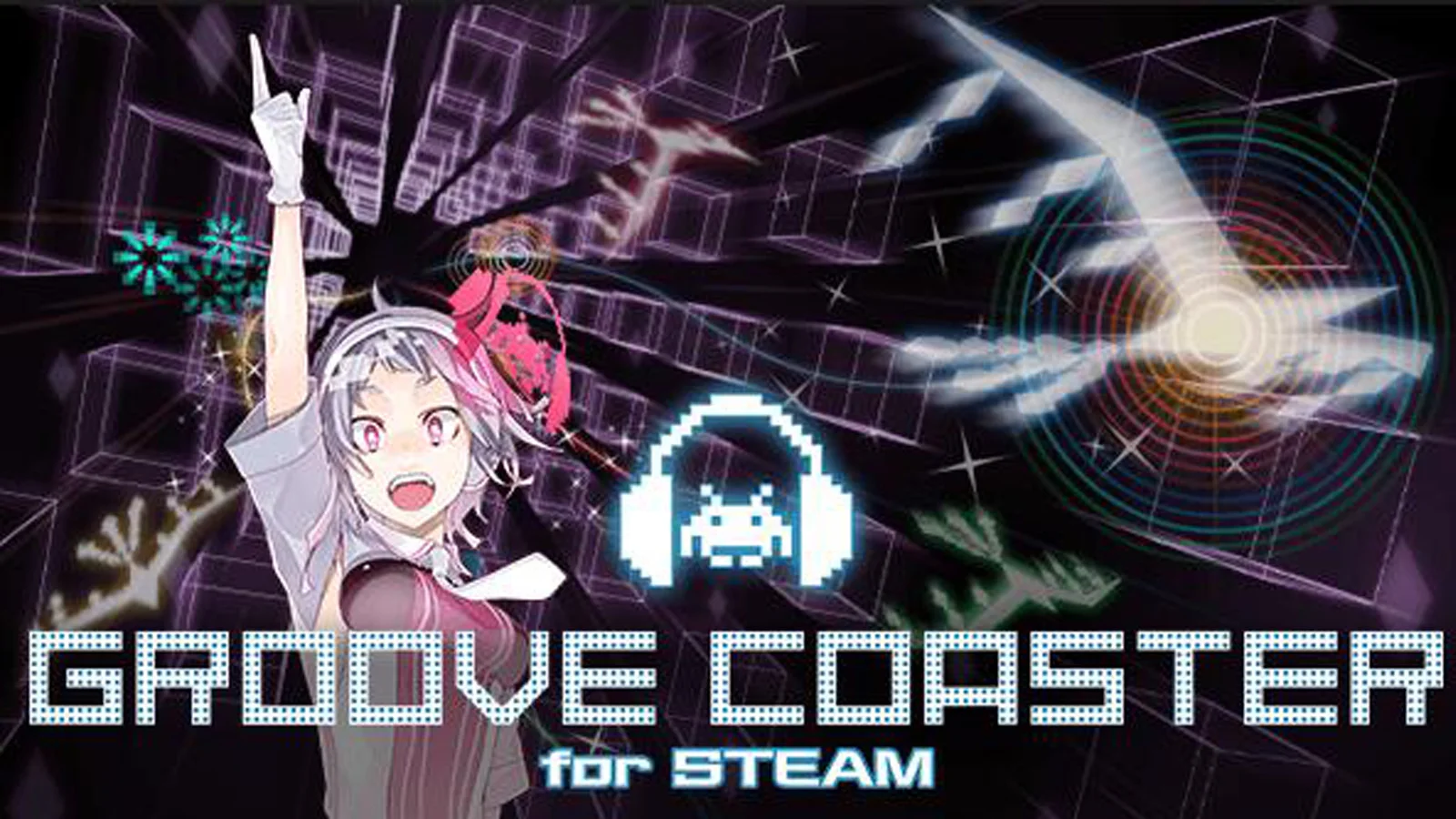 街机音乐游戏《Groove Coaster》今日登陆STEAM平台