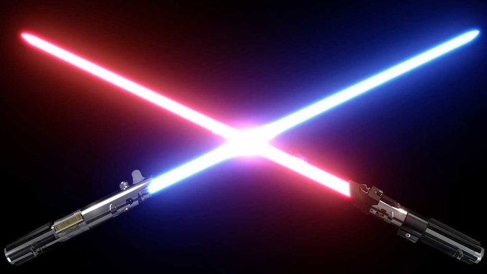 the force is strong with lightsaber dueling        去年
