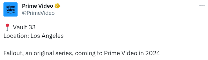 《辐射》真人剧集确认于2024年在流媒体亚马逊Prime Video上播出 《辐射》真人剧集确认于2024年在流媒体亚马逊Prime Video上播出