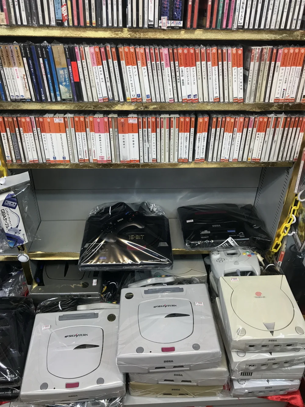 店内SEGA小专区