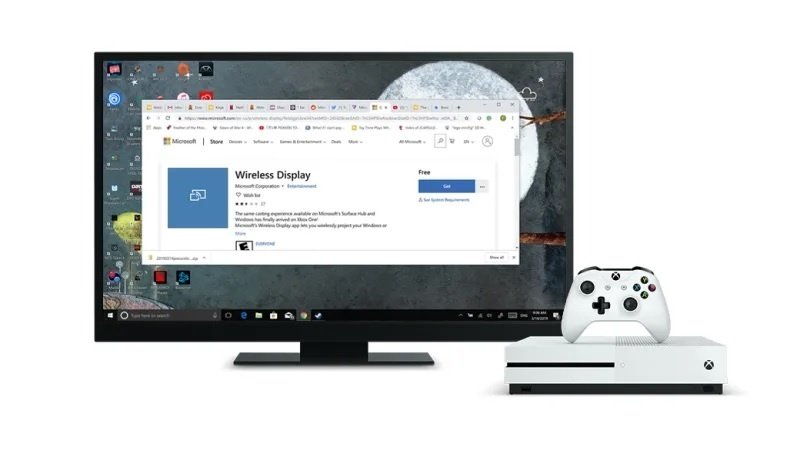 微软推出应用，允许XBOX玩家把电视当成PC的显示器