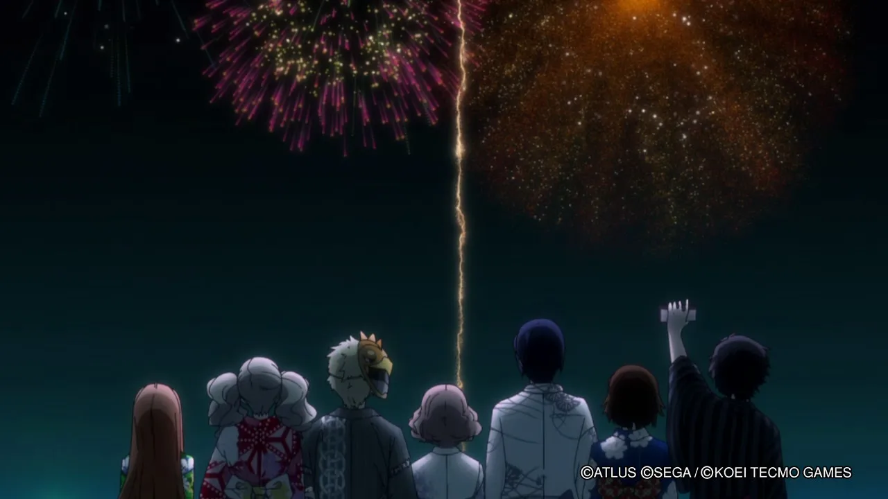 烟花大会！