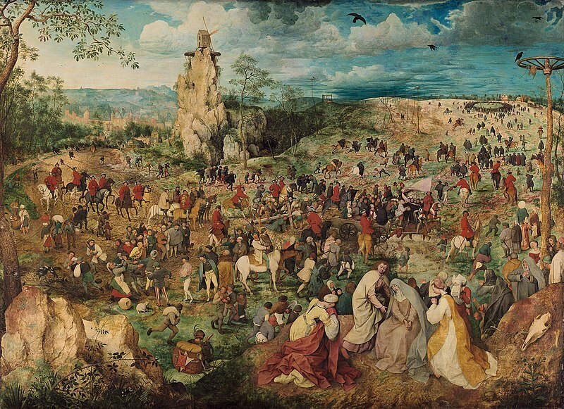 The Procession to Calvary by Pieter Bruegel the Elder