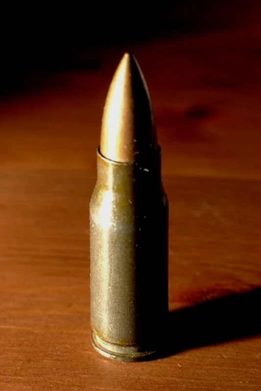 两颗子弹是从贝拉德利的尸体上找到的，在谋杀现场发现了4枚0.32英寸口径自动手枪黄铜弹壳。该子弹壳由彼得斯、温彻斯特或雷明顿三家公司中的一家制造。温彻斯特弹壳是一种相对过时的弹壳，几年前已经停产