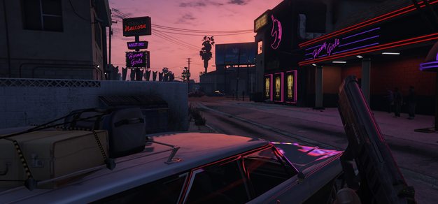 游戏摄影丨《GTA5》街头纪虚摄影(4)
