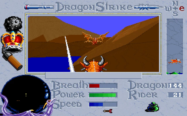 DragonStrike，骑龙战斗的模拟飞行游戏，基于同名D&D桌游