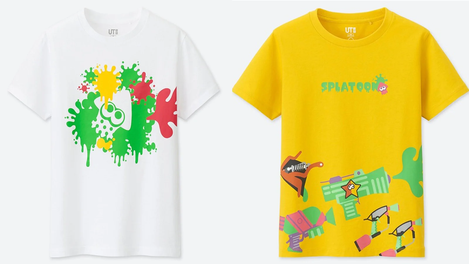 日本优衣库将在4月份推出《SPLATOON2》和《超级马里奥》的联动TEE