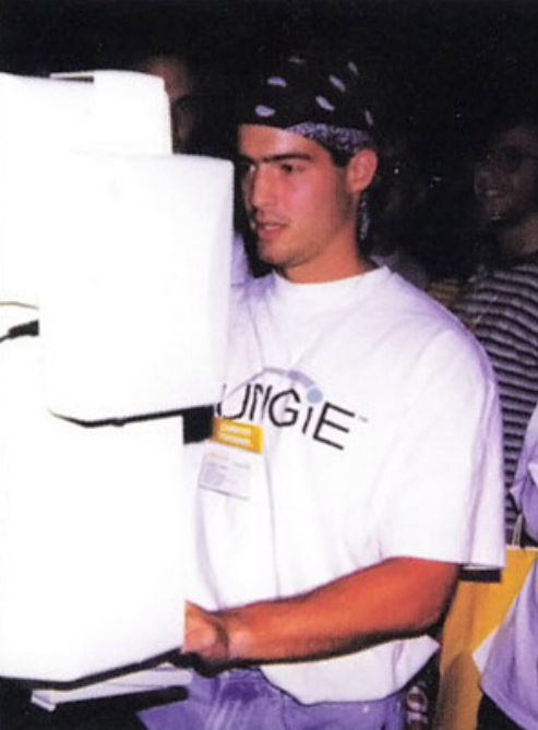 Jason Jones在1994年1月的旧金山Macworld会场