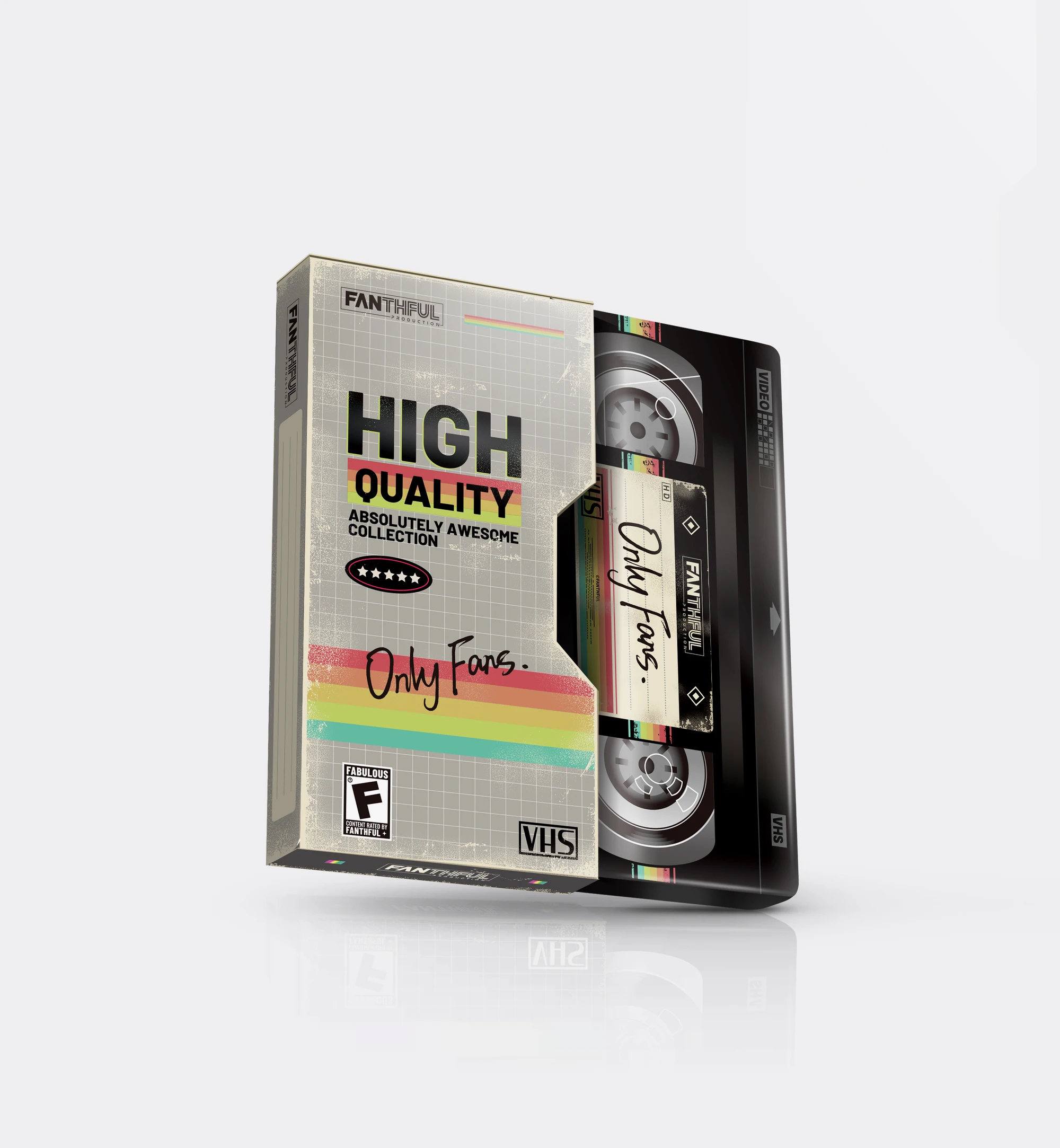 VHS样式复古NS卡带盒