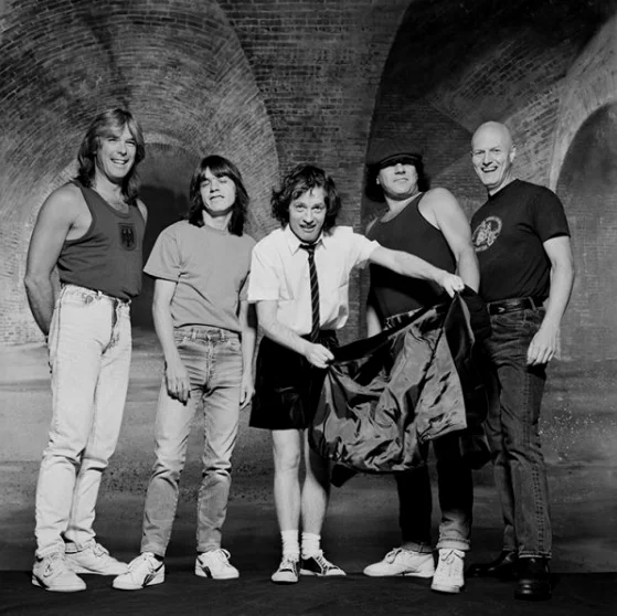 Terry O'Neill 镜头中的 AC/DC