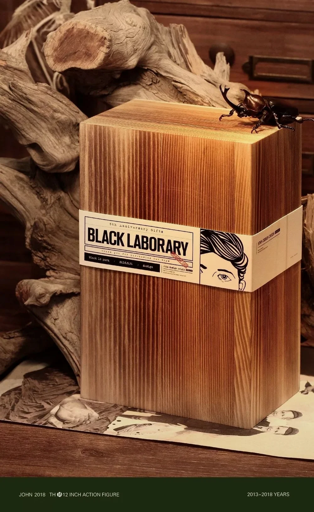 Black 13 Park五周年作品——暗夜幽灵作战组长角驯鹿