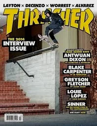 經典硬派滑板雜誌《Thrasher》》