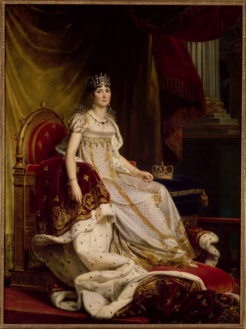 Joséphine en costume de sacre by Baron François Gérard, 1807-08