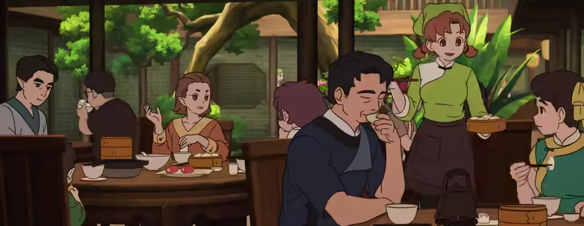 饭馆等生活场景