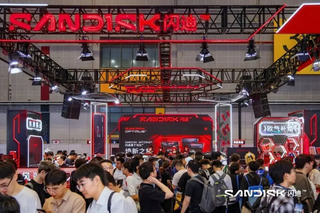 全程高能！闪迪携闪迪奥丁马仕系列等丰富存储解决方案燃爆BW2026