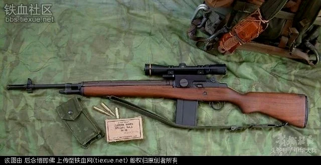 原版的M14，浓浓的二战味