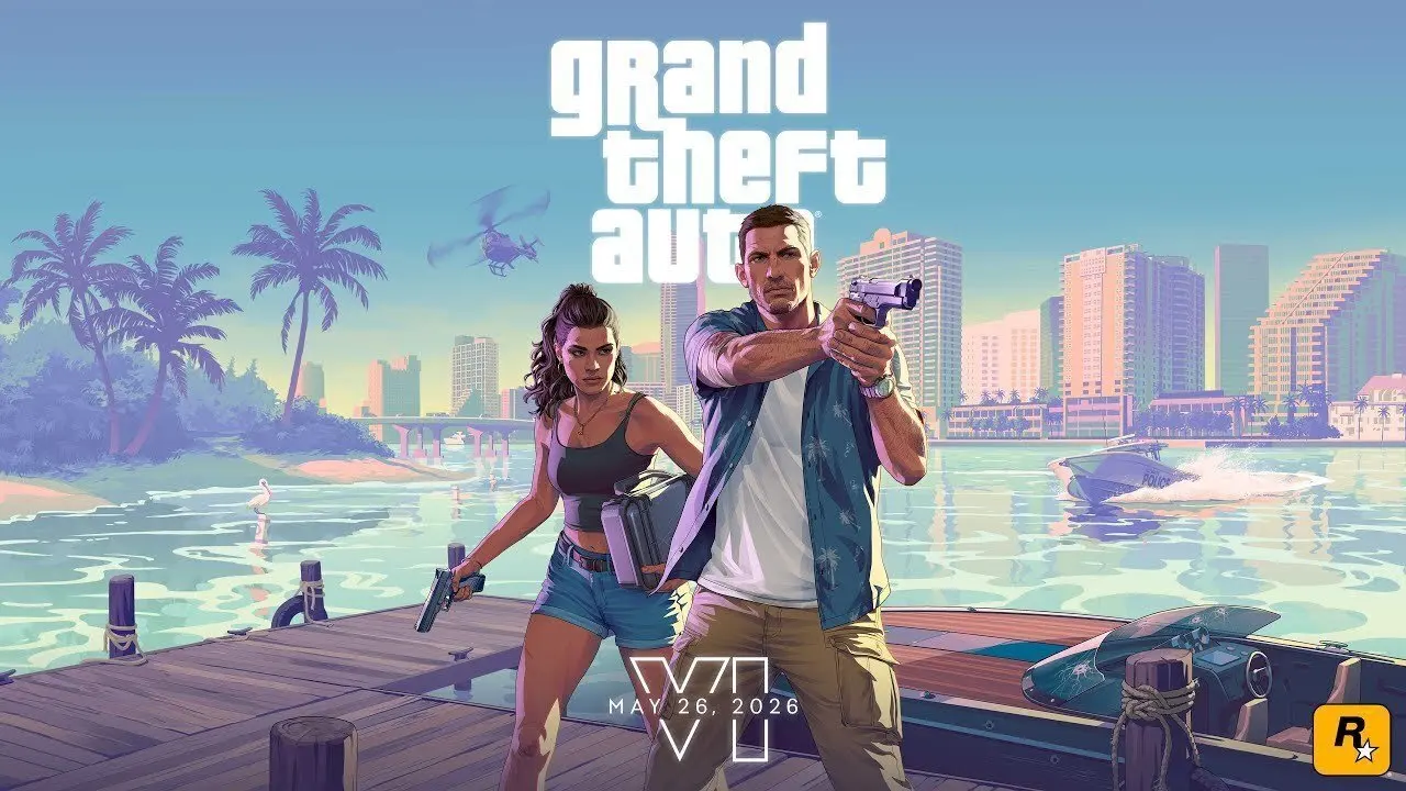《GTA 6》第二支预告公开，游戏将于2026年5月26日发售！