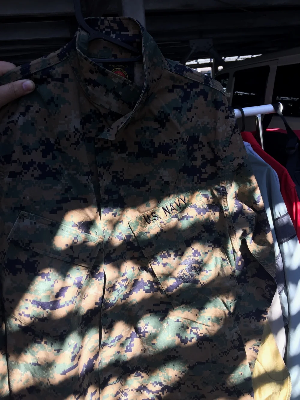 海军配章的丛林MCCUU，有点旧了