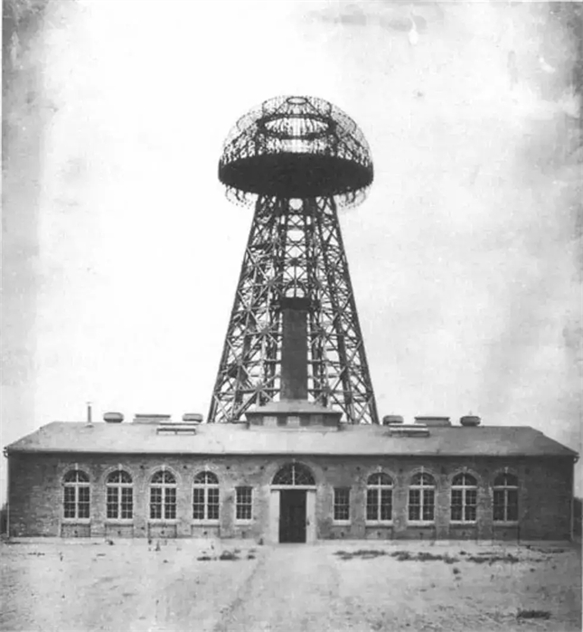 沃登克里弗塔，紐約長島，1901，用於無線電能傳輸技術試驗