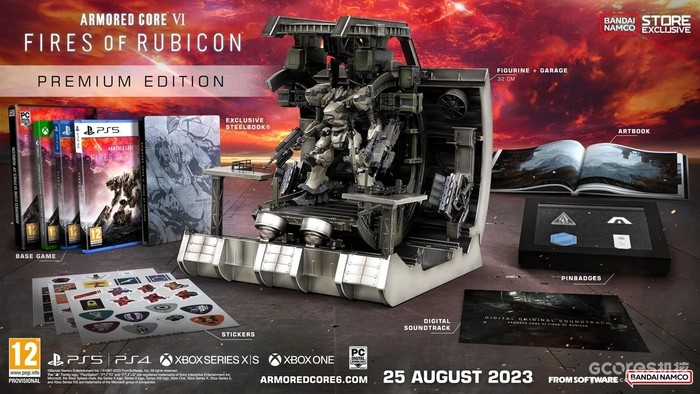 《装甲核心6 境界天火》各版本内容及售价放出 《装甲核心6 境界天火》各版本内容及售价放出