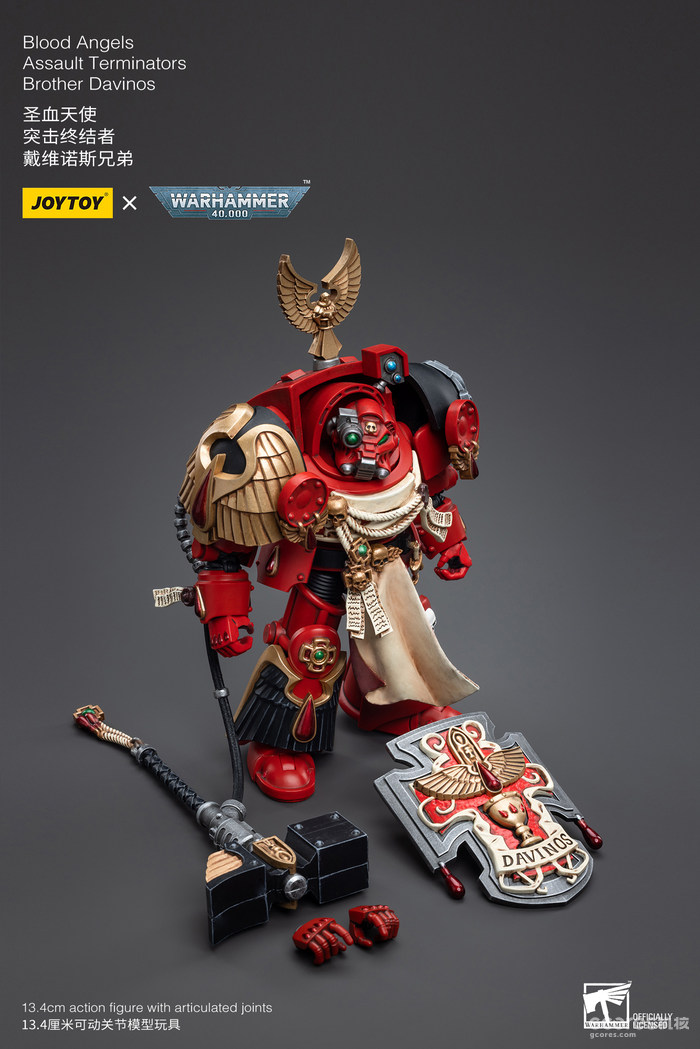 JOYTOY战锤40K多件新品公布:圣血天使终结者&原铸牧师参战 JOYTOY战锤40K多件新品公布:圣血天使终结者&原铸牧师参战