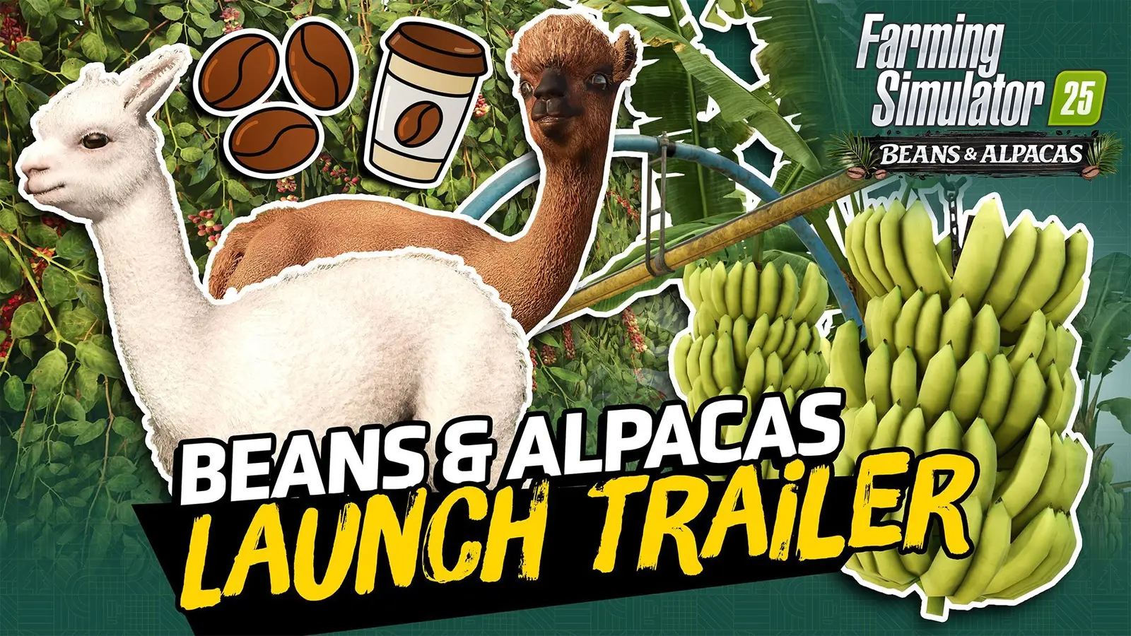 《模拟农场25》付费DLC“Beans & Alpacas”现已发布